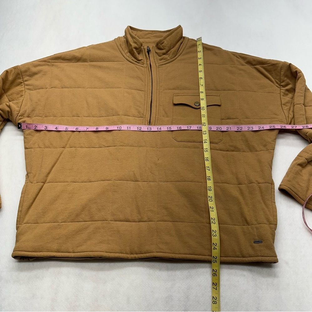 O'Neill Mable Quilted Pullover Jacket Camel Women’s Size Medium - Picture 7 of 8